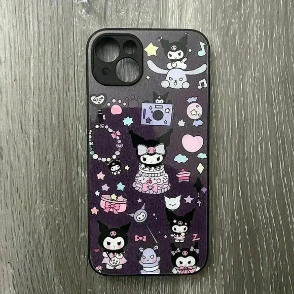 Anime Sanrio Black Phone Case New in Box for iPhone 14 Plus - Picture 1 of 3